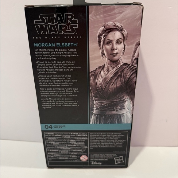 STAR WARS The Black Series Morgan Elsbeth, Ahsoka 6-Inch Action Figures NWT - Picture 3 of 4
